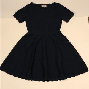 Milly Mini Girl's Scalloped Fit-and-Flare Dress